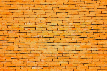 Background of rough brick wall texture. Rough old brick texture, surface.