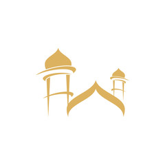 Mosque Logo Template vector symbol