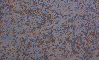 photo background, texture of old rusty iron, frayed peeling paint. space for text