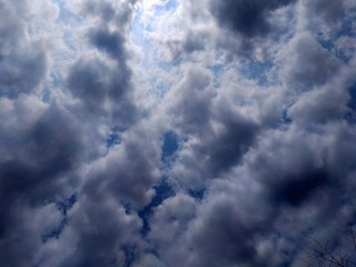 clouds in the sky