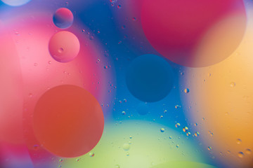Space or planets universe cosmic abstract background. Abstract molecule atom sctructure. Macro shot...