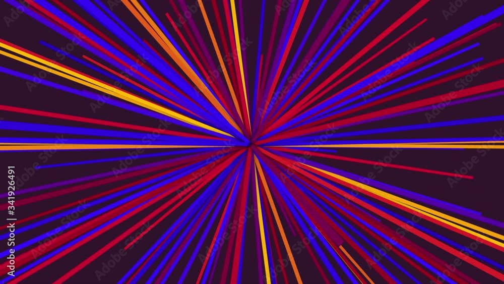 Poster colorful motion stripe pattern background.abstract center line art texture.shiny background motion