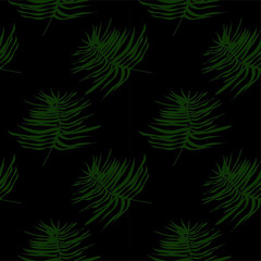 Autumn seamless pattern with leaf. autumn leaf background. Cute backdrop. Leaf fall. Colorful leaves. Dark Background. Autumn Flowers Background. Seamless Pattern With Floral Motifs able to print for 