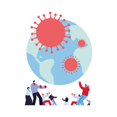 world unity fighting the coronavirus