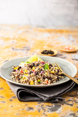 Mexican quinoa salad