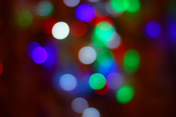 Blurred, defocused abstract background, bokeh portrait lens, soft focus effect