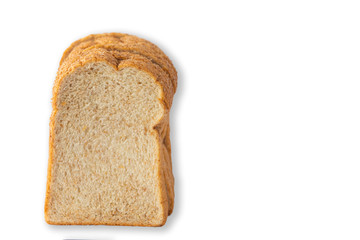 Sliced ​​bread isolated on a white background