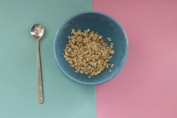 
porridge breakfast food oatmeal oatmeal porridge dinner lunch plate food blog