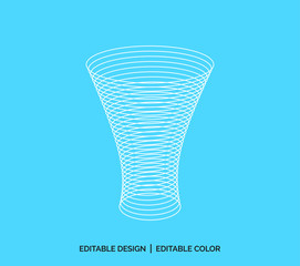 Tropical cyclone colorfull logo, icon design , Abstract icon. Vector eps.10 illustration