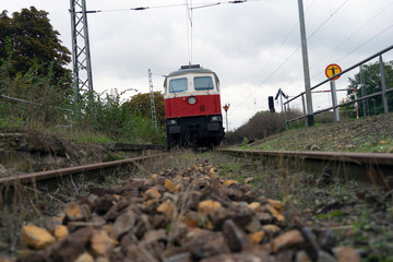 Track. Lokomotive.