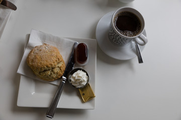 Coffee and scones