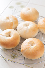 おうちでパン作り　プレーンベーグル