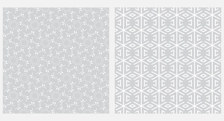 gray texture geometric patterns for background wallpapers, vector