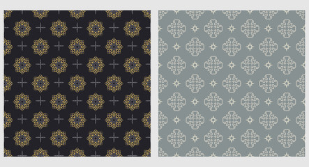 texture patterns for the background for fabric, tiles, interior design or gift wrapping, seamless graphic pattern