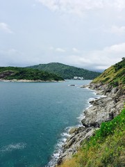 Seascape on Phuket Island in Thailand