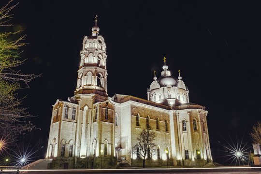 cathedral of christ the savior in moscow imege with noise effects
