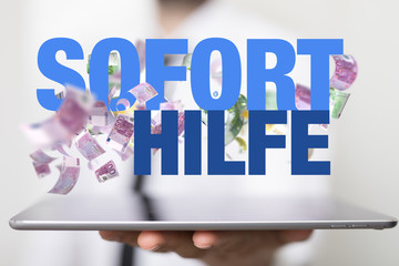 Corona- Hilfe, Geld Deutschland sofort hilfe.