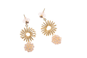 Moscow, Russia - 12/19/2019:
Bijuteria: throws, bracelets, earrings, necklaces, pendants, metal and plastic clips with inserts of multicolored stones