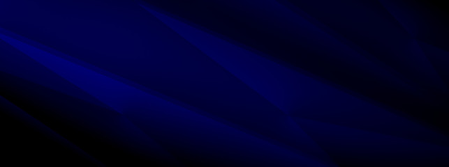Dark blue abstract background for wide banner