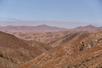 Berge Fuerteventura, kanarische Inseln