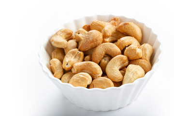 roasted and salted cashews nuts