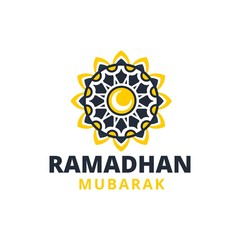 Ramadhan Mubarak Logo Template