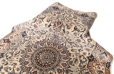 Old and modern Persian Colourful Arabesque and handmade carpet, rug gelim, patchwork, and Gabbeh...