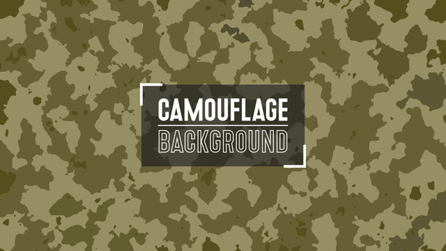 Camouflage abstract pattern background. Military trendy style camo. Fabric textile print tamplate. Good use to hunting and fishing.