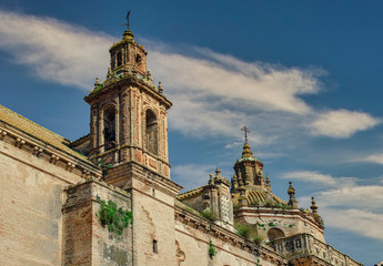 Obraz premium Church of Santa Maria de la Asuncion in Carmona, Seville, Spain