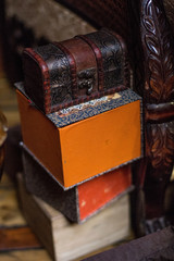 old wooden chest