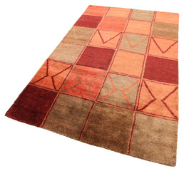 Old and modern Persian Colourful Arabesque and handmade carpet, rug gelim, patchwork, and Gabbeh...