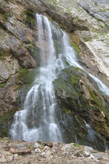 Fototapeta na wymiar Gegsky waterfall in Abkhazia