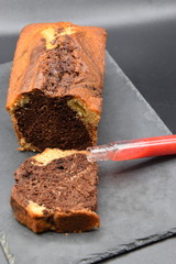 gâteau marbré