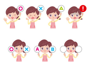 cute type nursery teacher_answer