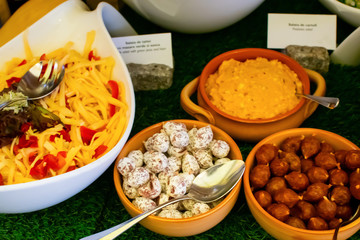 Fresh Food Buffet Brunch Catering Dining Eating