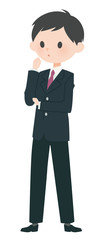ビジネスマンの男性