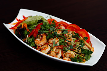 sushi layout with place for signature