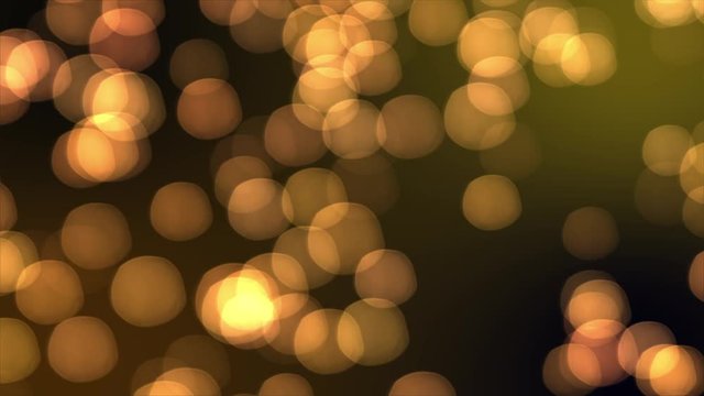 A beautiful defocused bokeh background with moving twinkling lights
