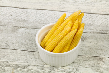 Pickled baby corn
