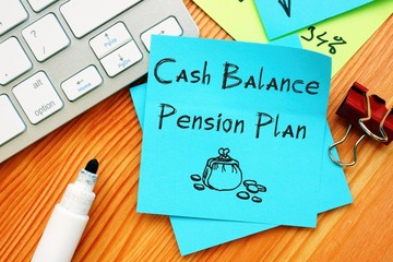 The caption in the picture is Cash Balance Pension Plan.