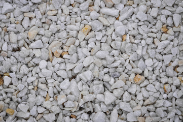 white marble chips background