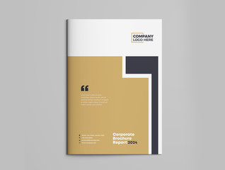 Business Brochure Cover Design | Annual Report and Company Profile Cover&nbsp;| Booklet and Catalog Cover Template