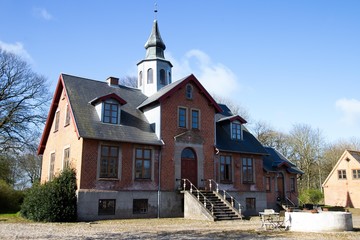 Fototapeta na wymiar The Nørre Holmgaard manor