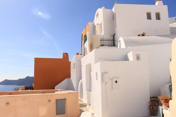 church in oia santorini greece