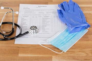 Patient's medical record