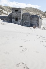 The WW2 bunkers at the Danish Western coast