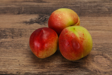 Fototapeta na wymiar Sweet tasty fresh ripe apricots