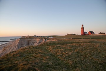 Sunset at the Danish Western coast