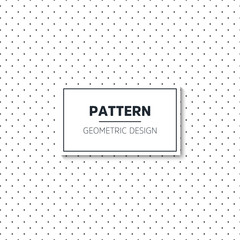 Seamless geometric black and white pattern