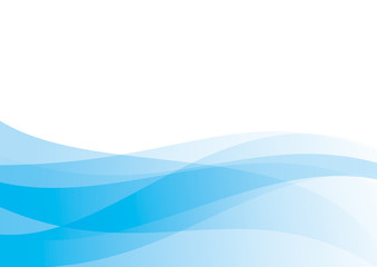 曲線　抽象　背景　水色